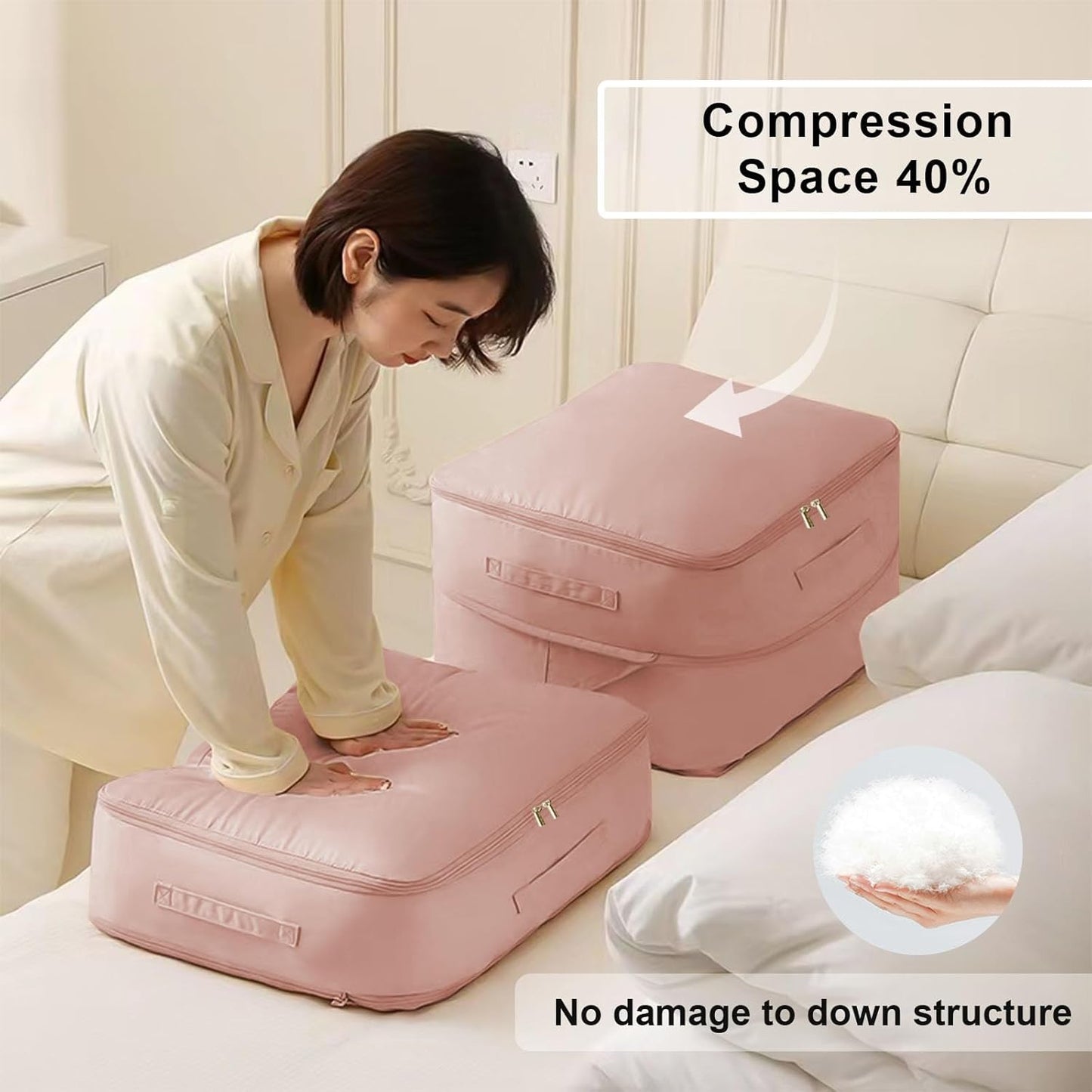 Prista's Space Saving Self Compression Organizer