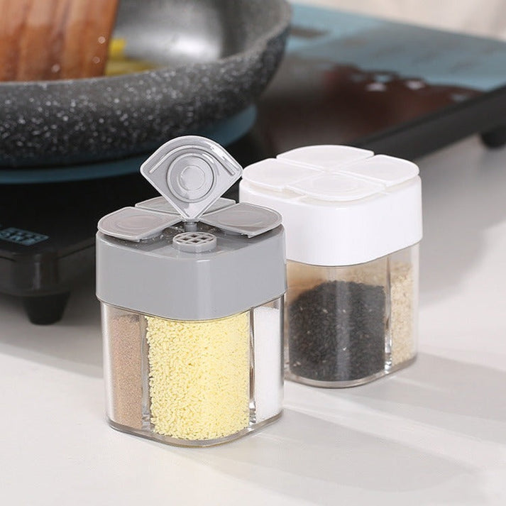 Prista's 4 Compartments Spices Jar